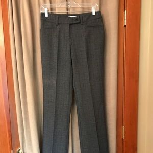 NWOT trousers 0 charcoal grey stretch
